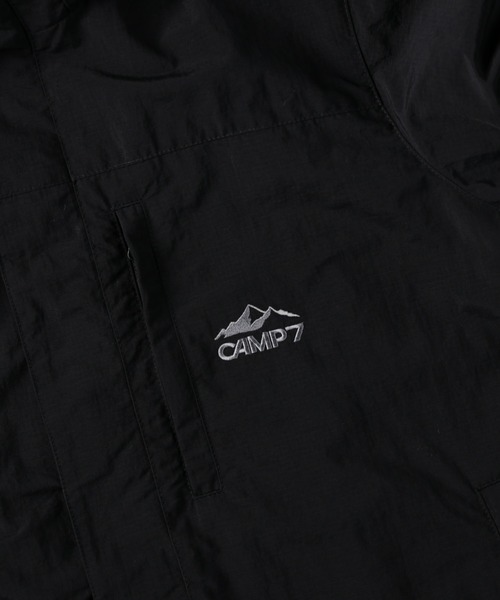 CAMP7（キャンプセブン）の「【CAMP7】スタンドジャケット（ブルゾン・メンズ・ブラック/パープル/オリーブ/ブルー/ケリー・M/L/XL）」の6枚目の写真