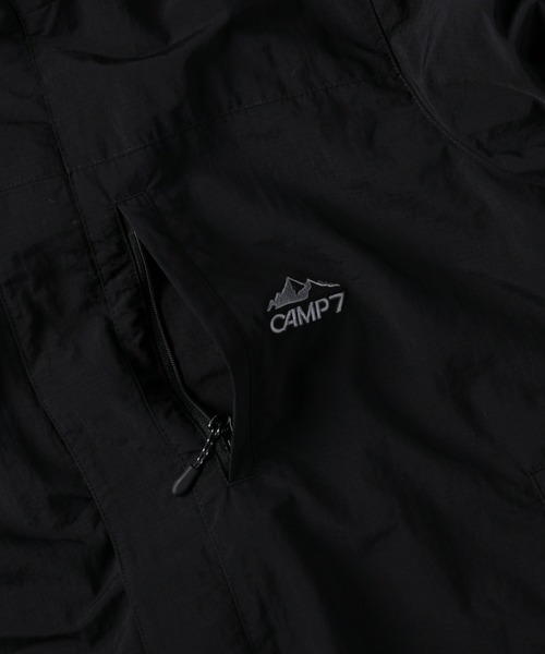 CAMP7（キャンプセブン）の「【CAMP7】スタンドジャケット（ブルゾン・メンズ・ブラック/パープル/オリーブ/ブルー/ケリー・M/L/XL）」の7枚目の写真