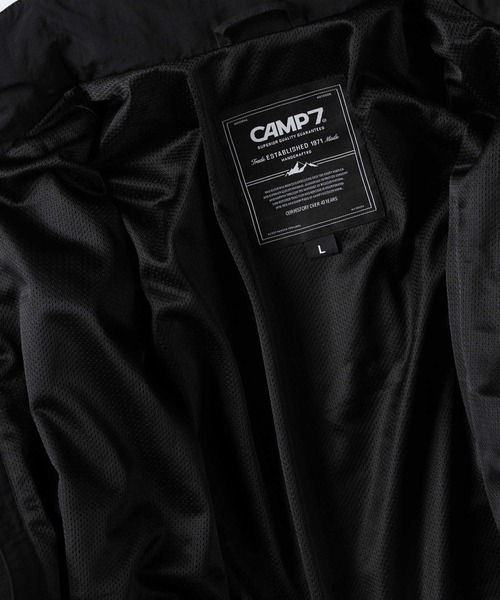 CAMP7（キャンプセブン）の「【CAMP7】スタンドジャケット（ブルゾン・メンズ・ブラック/パープル/オリーブ/ブルー/ケリー・M/L/XL）」の13枚目の写真