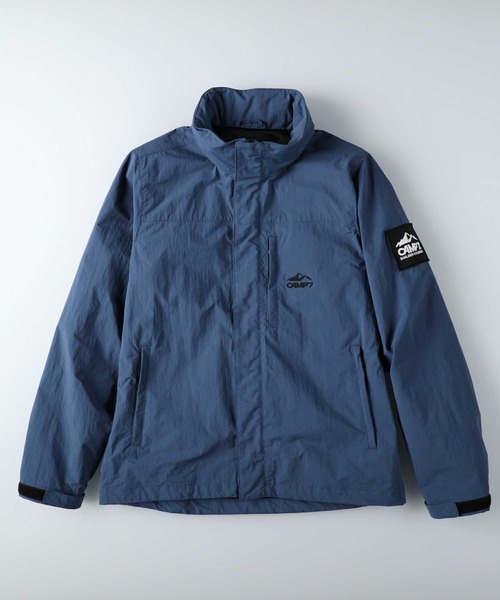 CAMP7（キャンプセブン）の「【CAMP7】スタンドジャケット（ブルゾン・メンズ・ブラック/パープル/オリーブ/ブルー/ケリー・M/L/XL）」の18枚目の写真
