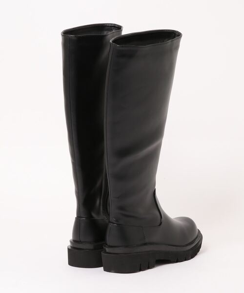 minia(ミニア)の「ボリュームソールロングブーツ ◆(ブーツ・レディース・ブラック/ブラウン/アイボリー・LL/S/M/L)」の14枚目の写真