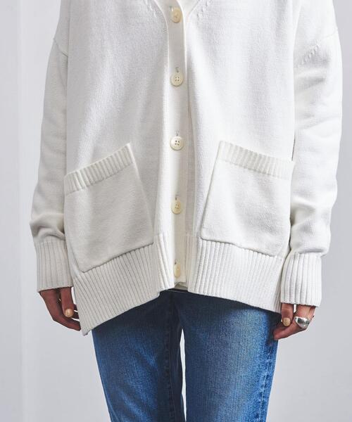 【新品】UNITED ARROWS サイドスリット カーディガン UNITED ARROWS（ユナイテッドアローズ）の「UWSC サイドスリット