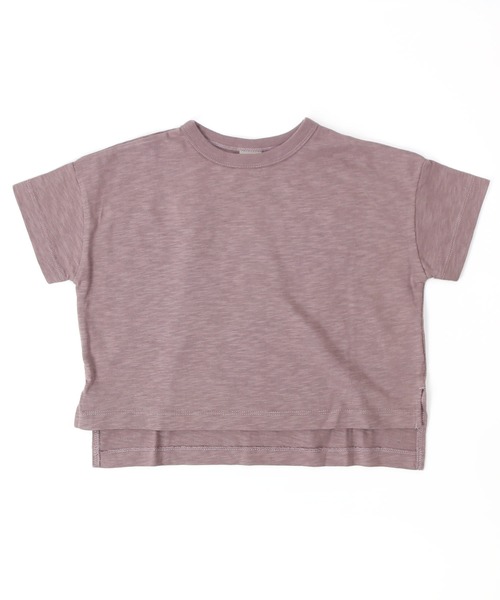 DILASH(ディラッシュ)の「ビックシルエットTシャツ(Tシャツ/カットソー・キッズ・ブラック/パープル/ネイビー/レッド/カーキ/イエロー・90/100/110/120/80/130/140)」の5枚目の写真