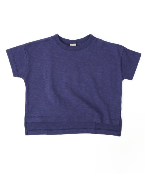 DILASH(ディラッシュ)の「ビックシルエットTシャツ(Tシャツ/カットソー・キッズ・ブラック/パープル/ネイビー/レッド/カーキ/イエロー・90/100/110/120/80/130/140)」の4枚目の写真