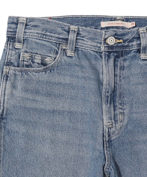 Levi's(リーバイス)の「Levi's(R)RED LOOSE STRAIGHT MIDDAY BREAK(デニムパンツ・レディース・インディゴブルー・23inch/24inch/25inch/26inch/27inch/28inch/29inch/30inch)」の6枚目の写真
