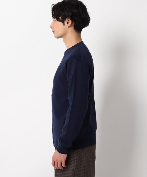 THE SHOP TK （ザ ショップ ティーケー ）の「◆【抗菌防臭】ドレスニットカーディガン（カーディガン/ボレロ・メンズ・ダークグリーン/ネイビー・02/04/03）」の5枚目の写真