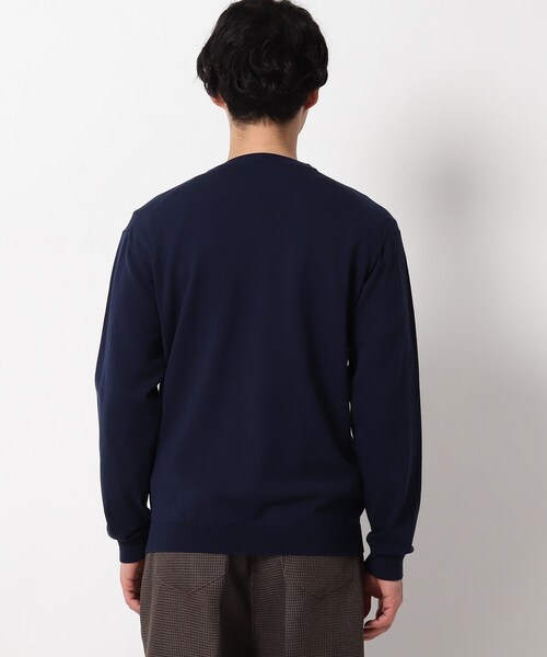 THE SHOP TK （ザ ショップ ティーケー ）の「◆【抗菌防臭】ドレスニットカーディガン（カーディガン/ボレロ・メンズ・ダークグリーン/ネイビー・02/04/03）」の3枚目の写真