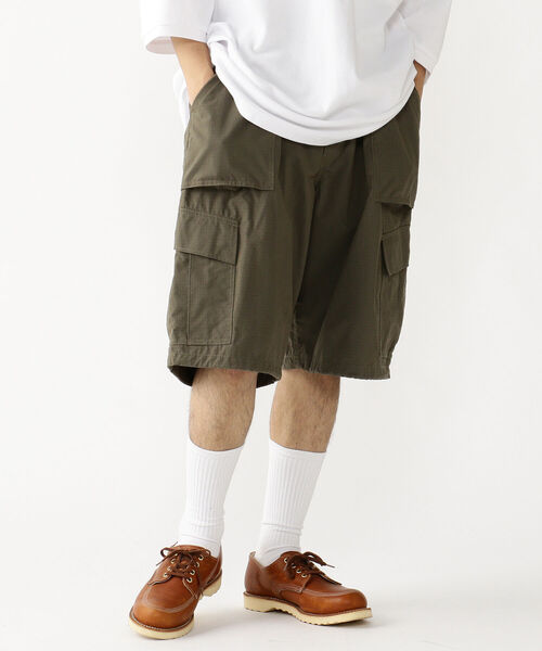 BEAMS（ビームス）の「BEAMS / リップストップ カーゴ ショーツ