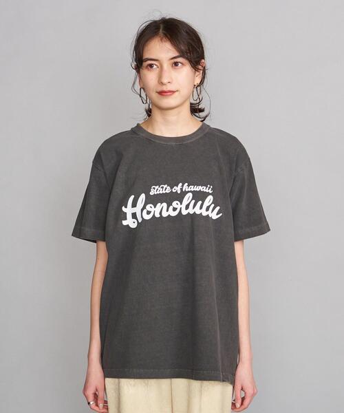 FUNG(ファング)の「<FUNG>∴プリントTシャツ(Tシャツ/カットソー・レディース・ナチュラル/ブラック/オリーブ・FREE)」の15枚目の写真