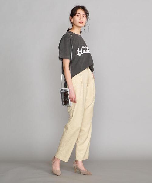 FUNG(ファング)の「<FUNG>∴プリントTシャツ(Tシャツ/カットソー・レディース・ナチュラル/ブラック/オリーブ・FREE)」の12枚目の写真