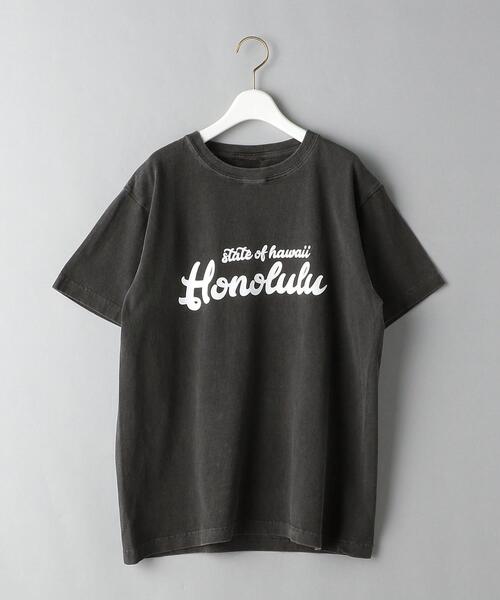 FUNG(ファング)の「<FUNG>∴プリントTシャツ(Tシャツ/カットソー・レディース・ナチュラル/ブラック/オリーブ・FREE)」の8枚目の写真