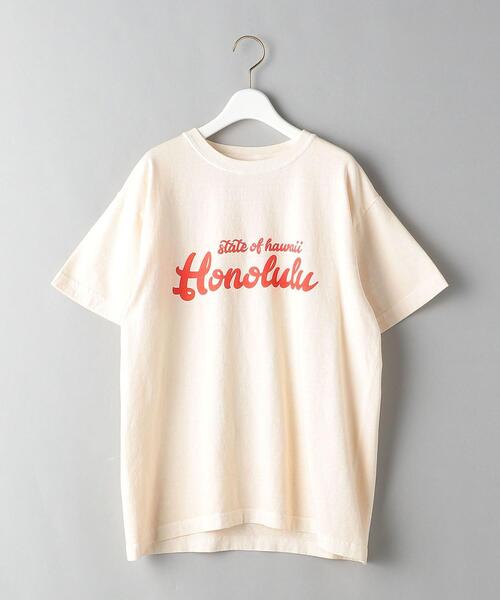 FUNG(ファング)の「<FUNG>∴プリントTシャツ(Tシャツ/カットソー・レディース・ナチュラル/ブラック/オリーブ・FREE)」の21枚目の写真