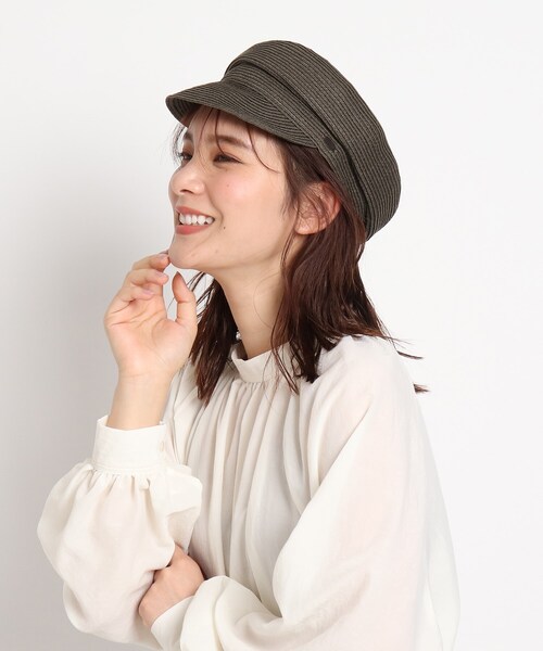 grove（グローブ）の「◆ブレードマリンキャスケット（キャスケット・レディース・キャメル/アイボリー/ブラウン系・00）」の9枚目の写真