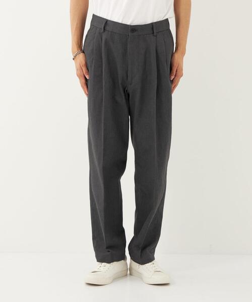 BRACTMENT（ブラクトメント）の「[ ブラクトメント ] BRACTMENT STD402 TC カツラギ 2P ワイド パンツ（その他パンツ・メンズ・オフホワイト/ダークグレー・38/36/40）」の5枚目の写真