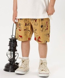 F.O.KIDS（エフオーキッズ）の「F.O.KIDS/エフオーキッズ PEANUTSコラボ タックハーフパンツ（その他パンツ・キッズ）」