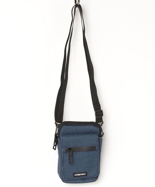 DOUBLE STEAL（ダブルスティール）の「FRONT FLAP BAG（ショルダーバッグ・メンズ・ブラック/グレー/ネイビー/オリーブ・FREE）」の4枚目の写真