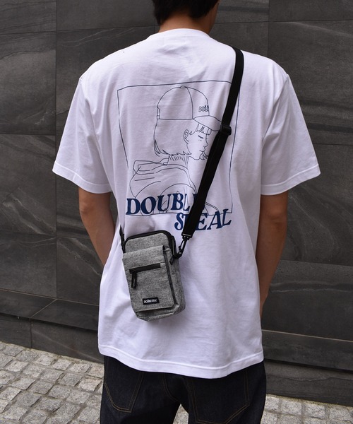 DOUBLE STEAL（ダブルスティール）の「FRONT FLAP BAG（ショルダーバッグ・メンズ・ブラック/グレー/ネイビー/オリーブ・FREE）」の3枚目の写真