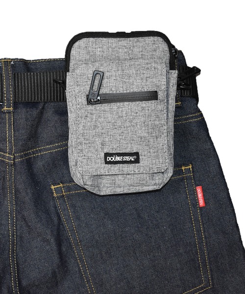 DOUBLE STEAL（ダブルスティール）の「FRONT FLAP BAG（ショルダーバッグ・メンズ・ブラック/グレー/ネイビー/オリーブ・FREE）」の5枚目の写真