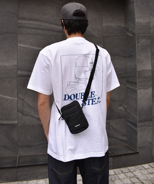 DOUBLE STEAL（ダブルスティール）の「FRONT FLAP BAG（ショルダーバッグ・メンズ・ブラック/グレー/ネイビー/オリーブ・FREE）」の6枚目の写真