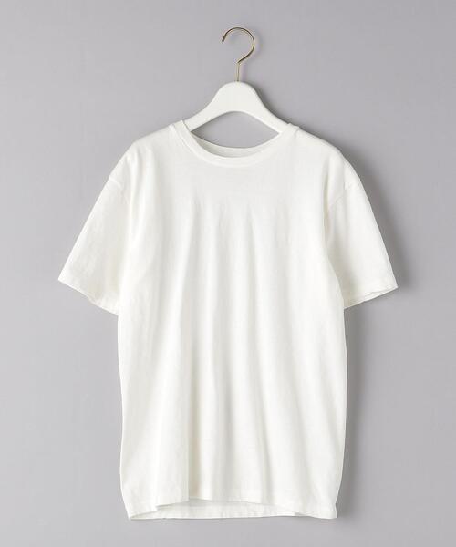 HANES(ヘインズ)の「別注<Hanes(ヘインズ)>クルーネック Tシャツ◆(Tシャツ/カットソー・レディース・ホワイト/ブラウン/ライトピンク・SMALL/MEDIUM)」の21枚目の写真