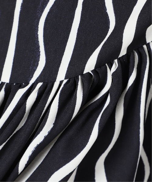 IENA（イエナ）の「テガキプリントティアードイージースカート◆（スカート・レディース・ネイビー/ブルー系その他/ブルー系その他2・38/36/34）」の16枚目の写真