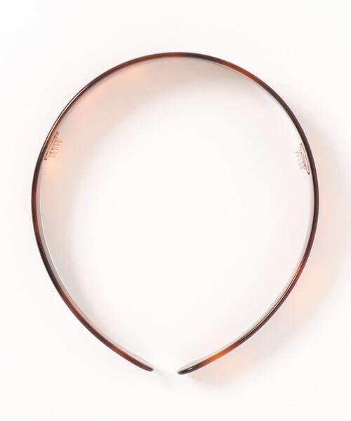 SLOBE IENA(スローブイエナ)の「【NP CREATION/エヌピークリエイション】 カチューシャ(カチューシャ・レディース・ブラック/キャメル・FREE)」の5枚目の写真