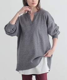 n'OrLABEL | 『コットンシャツ生地ロングタンク』(タンクトップ)