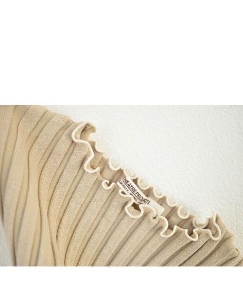 THEATRE PRODUCTS（シアタープロダクツ）の「ノースリーブリブニット（ニット/セーター・レディース・ベージュ/グリーン/ブラック/ホワイト/レッド・FREE）」の10枚目の写真