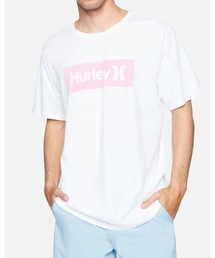 M EVD WSH OAO BOXED TEXTURE SS / ハーレー ボックスロゴTシャツ　ユニセックス