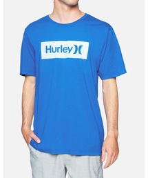 M EVD WSH OAO BOXED TEXTURE SS / ハーレー ボックスロゴTシャツ　ユニセックス