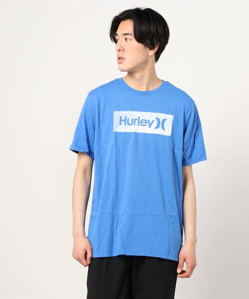 Hurley (ハーレー)の「M EVD WSH OAO BOXED TEXTURE SS / ハーレー ボックスロゴTシャツ ユニセックス(Tシャツ/カットソー・メンズ・ホワイト/ブルー/ブラック/グリーン・LARGE/MEDIUM/SMALL/X-LARGE)」の16枚目の写真