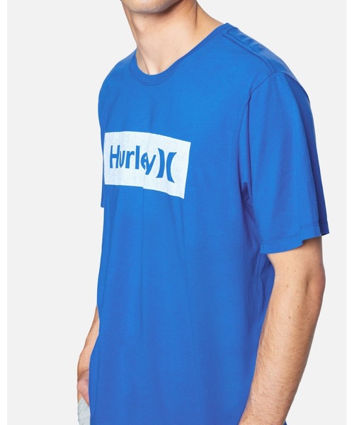 Hurley (ハーレー)の「M EVD WSH OAO BOXED TEXTURE SS / ハーレー ボックスロゴTシャツ ユニセックス(Tシャツ/カットソー・メンズ・ホワイト/ブルー/ブラック/グリーン・LARGE/MEDIUM/SMALL/X-LARGE)」の12枚目の写真