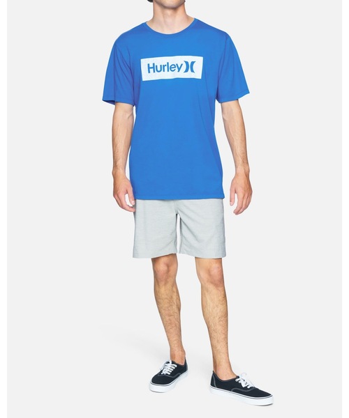 Hurley (ハーレー)の「M EVD WSH OAO BOXED TEXTURE SS / ハーレー ボックスロゴTシャツ ユニセックス(Tシャツ/カットソー・メンズ・ホワイト/ブルー/ブラック/グリーン・LARGE/MEDIUM/SMALL/X-LARGE)」の13枚目の写真