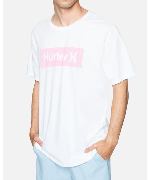 Hurley (ハーレー)の「M EVD WSH OAO BOXED TEXTURE SS / ハーレー ボックスロゴTシャツ ユニセックス(Tシャツ/カットソー・メンズ・ホワイト/ブルー/ブラック/グリーン・LARGE/MEDIUM/SMALL/X-LARGE)」の7枚目の写真