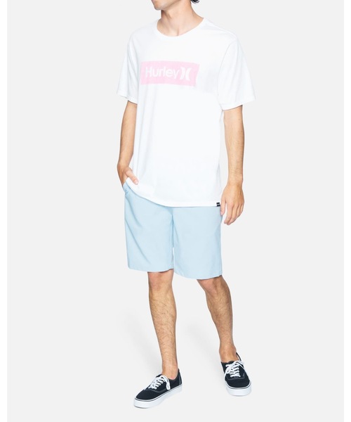 Hurley (ハーレー)の「M EVD WSH OAO BOXED TEXTURE SS / ハーレー ボックスロゴTシャツ ユニセックス(Tシャツ/カットソー・メンズ・ホワイト/ブルー/ブラック/グリーン・LARGE/MEDIUM/SMALL/X-LARGE)」の8枚目の写真