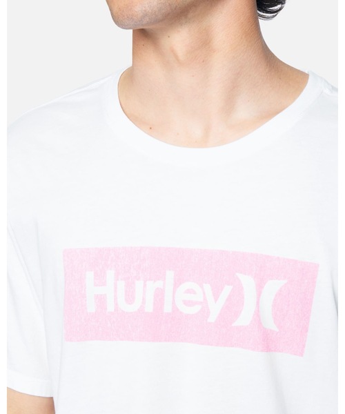 Hurley (ハーレー)の「M EVD WSH OAO BOXED TEXTURE SS / ハーレー ボックスロゴTシャツ ユニセックス(Tシャツ/カットソー・メンズ・ホワイト/ブルー/ブラック/グリーン・LARGE/MEDIUM/SMALL/X-LARGE)」の9枚目の写真