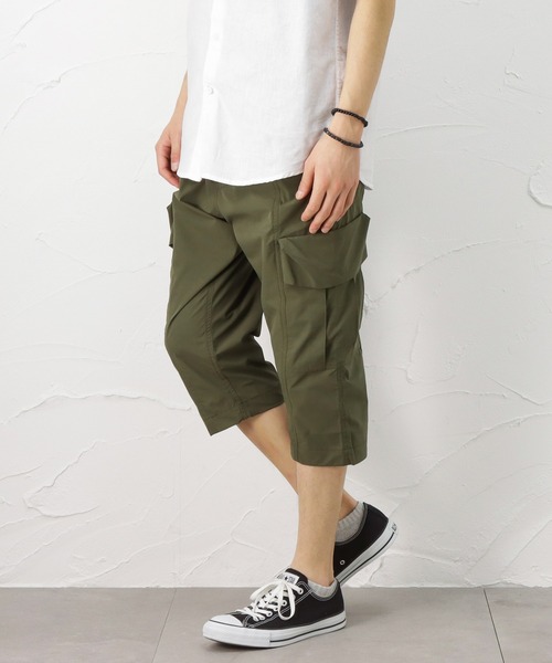 NAVY(ネイビー)の「カーゴパンツ(カーゴパンツ・メンズ・ブラック/ベージュ/ネイビー/カーキ・M/L/XL)」の10枚目の写真
