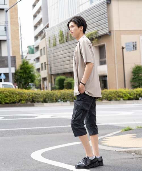 NAVY(ネイビー)の「カーゴパンツ(カーゴパンツ・メンズ・ブラック/ベージュ/ネイビー/カーキ・M/L/XL)」の13枚目の写真