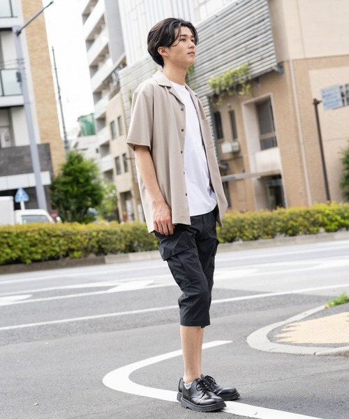 NAVY(ネイビー)の「カーゴパンツ(カーゴパンツ・メンズ・ブラック/ベージュ/ネイビー/カーキ・M/L/XL)」の9枚目の写真