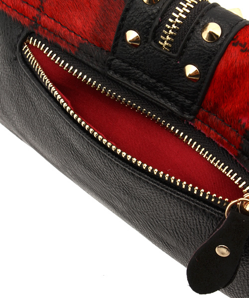 ROSE BUD（ローズバッド）の「【mina掲載】【CLASSY掲載】【VERY掲載】(LL ACCESSORIES)B1577 HAIR CLUTCH BAG（クラッチバッグ・レディース・ブラック×レッド/ブラック×ホワイト・ONE SIZE）」の15枚目の写真
