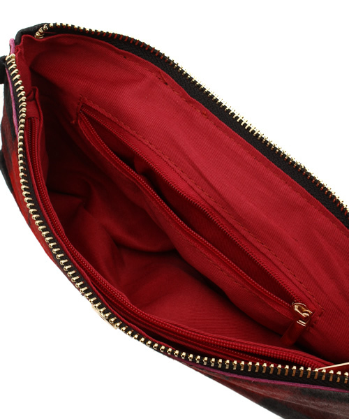 ROSE BUD（ローズバッド）の「【mina掲載】【CLASSY掲載】【VERY掲載】(LL ACCESSORIES)B1577 HAIR CLUTCH BAG（クラッチバッグ・レディース・ブラック×レッド/ブラック×ホワイト・ONE SIZE）」の12枚目の写真