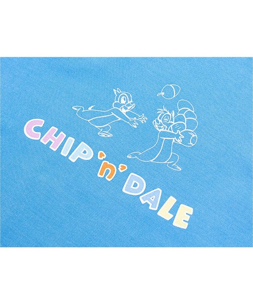 muahmuah（ムーアムーア）の「『muah muah/ムーアムーア×DISNEY/ディズニー』Chip and Dale Pigment T-shirt/チップ＆デール ピグメント 半袖Tシャツ（Tシャツ/カットソー・レディース・チャコールグレー/ベージュ/パープル/ブルー・FREE）」の20枚目の写真