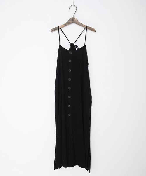 Crisp yours(クリスプユアーズ)の「【WEB限定】バックリボンストレートワンピース(ワンピース・レディース・ブラック/カーキ・FREE)」の15枚目の写真