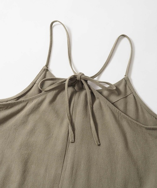 Crisp yours(クリスプユアーズ)の「【WEB限定】バックリボンストレートワンピース(ワンピース・レディース・ブラック/カーキ・FREE)」の19枚目の写真