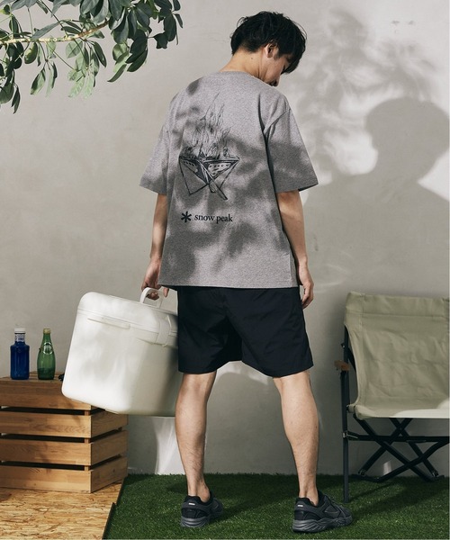 JOURNAL STANDARD relume（ジャーナルスタンダード　レリューム）の「Ny Neo Type Writer パッカブル ワイドショーツ/トラックパンツ（その他パンツ・メンズ・ブラック/パープル/グレー・MEDIUM/LARGE）」の17枚目の写真