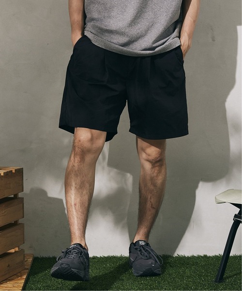 JOURNAL STANDARD relume（ジャーナルスタンダード　レリューム）の「Ny Neo Type Writer パッカブル ワイドショーツ/トラックパンツ（その他パンツ・メンズ・ブラック/パープル/グレー・MEDIUM/LARGE）」の19枚目の写真