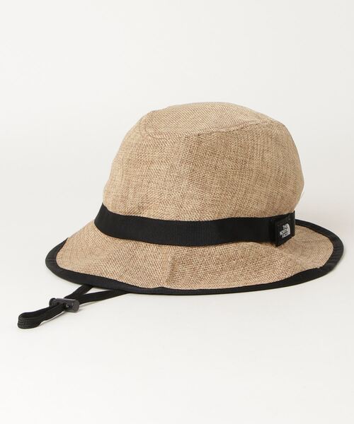 THE NORTH FACE（ザノースフェイス）の「ザ ノース フェイス THE NORTH FACE Kids' HIKE Hat(キッズハイクハット)（ハット・キッズ・ベージュ/ブラウン・J/M/J/L）」の2枚目の写真
