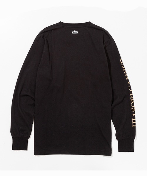 grn(ジーアールエヌ)の「grn outdoor ジーアールエヌ アウトドア HIASOBI CAMPER L/S TEE 火遊び キャンパー ロングTシャツ ロンT(Tシャツ/カットソー・メンズ・ブラック/オリーブ/キャメル・MEDIUM/LARGE/X-LARGE)」の8枚目の写真