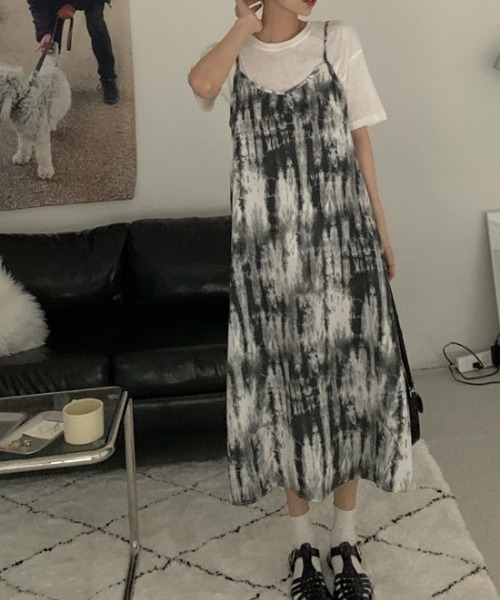 タイダイ染め キャミソールワンピース ワンピース Aimoha アイモハ のファッション通販 Zozotown