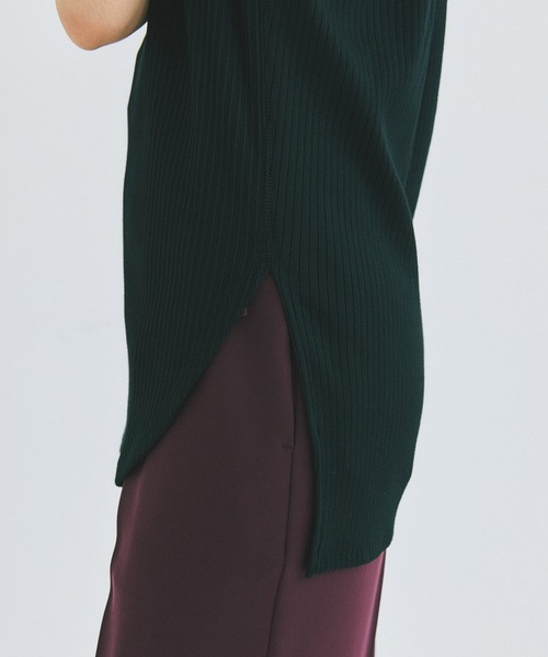 UNITED TOKYO（ユナイテッドトウキョウ）の「beautility　リバーテレコバックギャザートップス（Tシャツ/カットソー・レディース・ブラック/ブルー/グリーン・FREE）」の14枚目の写真